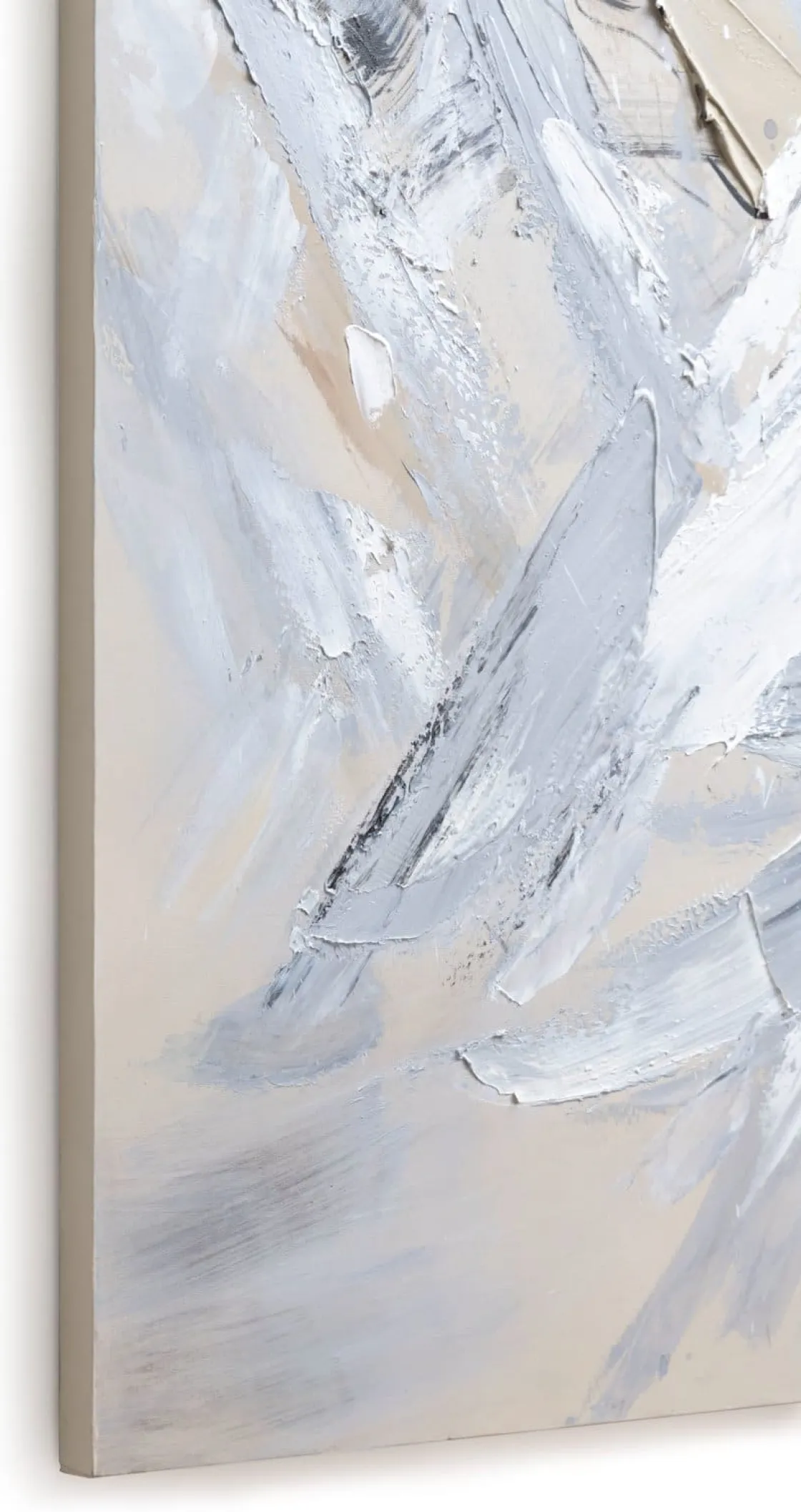 XOOON Abstract Power schilderij (120x180cm) in de kleur Multi Color^ Wanddecoraties|Woonaccessoires