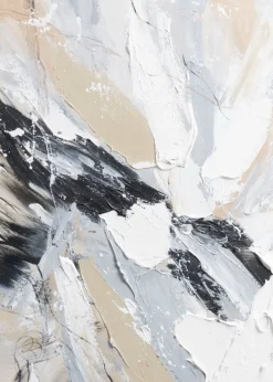 XOOON Abstract Power schilderij (120x180cm) in de kleur Multi Color^ Wanddecoraties|Woonaccessoires