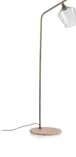 XOOON Amy vloerlamp 1*E27 in kleur Goud shop je bij COCOmaison^ Vloerlampen
