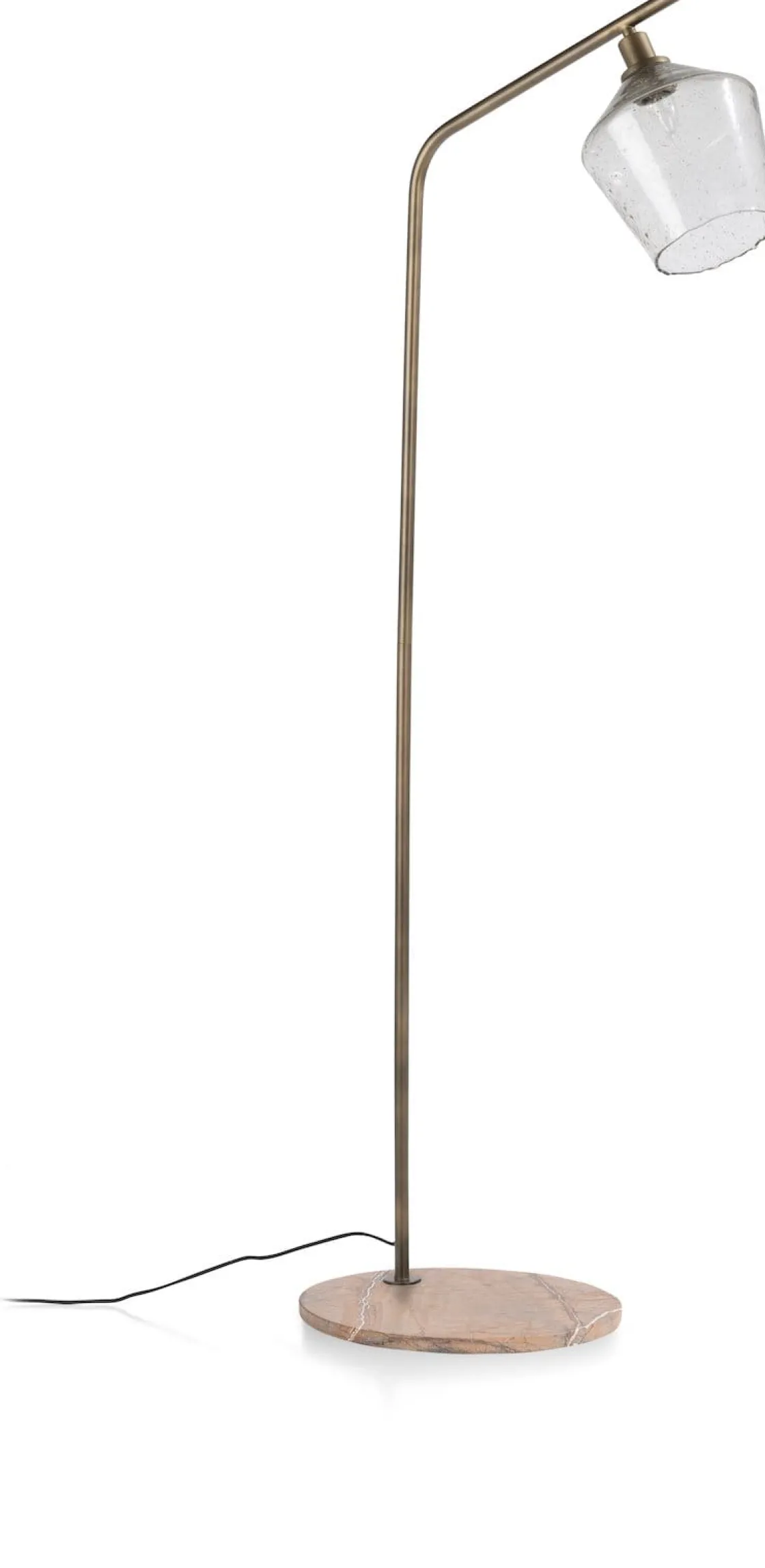 XOOON Amy vloerlamp 1*E27 in kleur Goud shop je bij COCOmaison^ Vloerlampen
