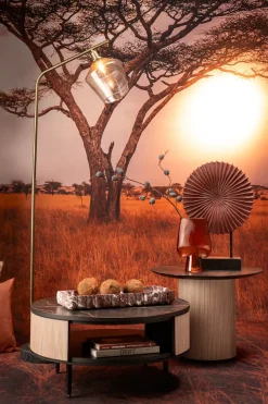 XOOON Amy vloerlamp 1*E27 in kleur Goud shop je bij COCOmaison^ Vloerlampen