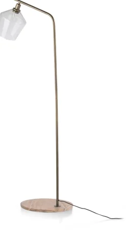 XOOON Amy vloerlamp 1*E27 in kleur Goud shop je bij COCOmaison^ Vloerlampen