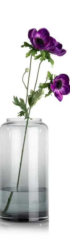 XOOON Anemone Spray H75cm kunstbloem in de kleur Paars - COCOmaison^ Woonaccessoires
