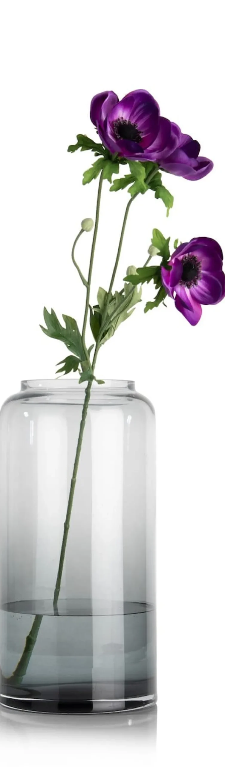 XOOON Anemone Spray H75cm kunstbloem in de kleur Paars - COCOmaison^ Woonaccessoires