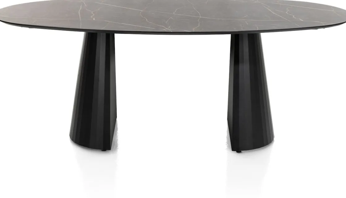XOOON ARABAX eetkamertafel 210 x 120 cm -^ Tafelconfigurator|Eettafels