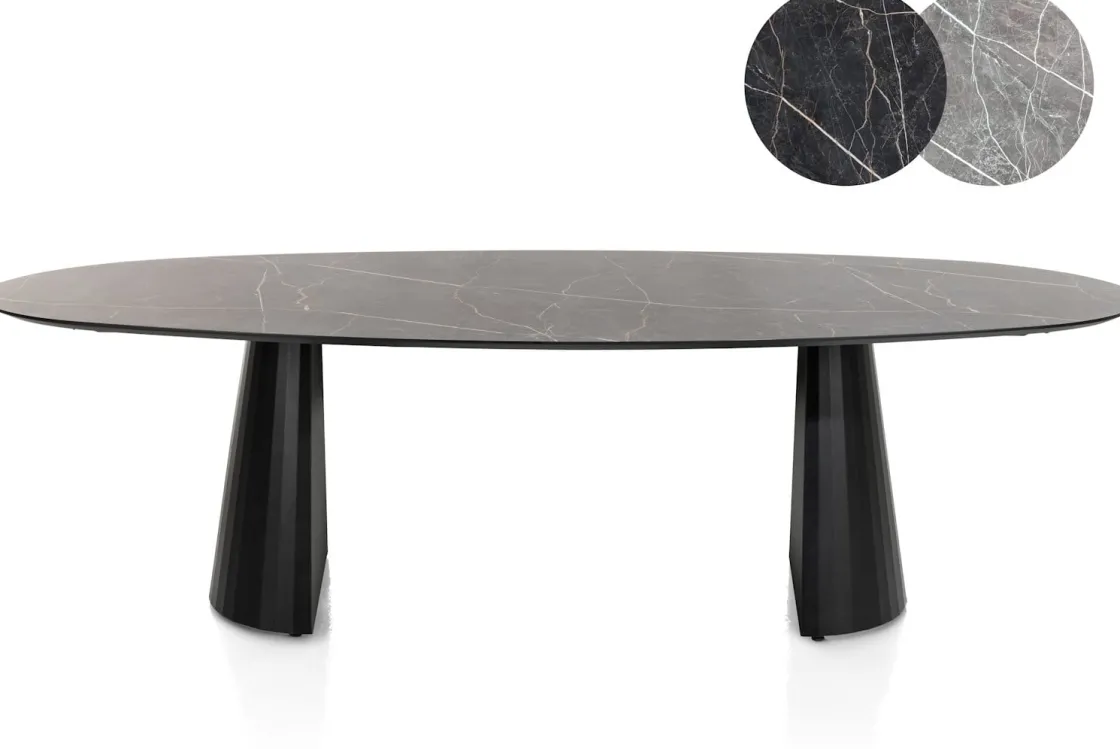 XOOON ARABAX eetkamertafel 270 x 120 cm -^ Tafelconfigurator|Eettafels