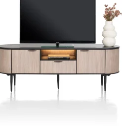 XOOON ARAMON lowboard (170cm) 2-deuren + 1-lade -^ Tv-Meubelen|Dressoirs