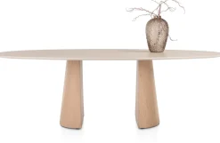 XOOON Aras eetkamertafel 240 x 120 cm -^ Eettafels|Tafelconfigurator