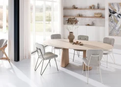 XOOON Aras eetkamertafel 210 x 120 cm -^ Eettafels|Tafelconfigurator