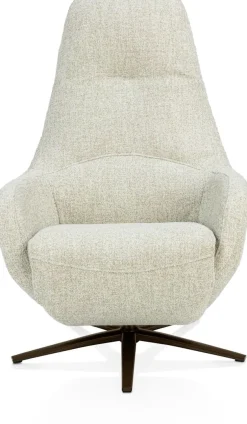 XOOON Arco, relax-fauteuil - 1 motor - verstelbare hoofdsteun - stof Luton - Groen^ Relaxfauteuils|Draaifauteuils