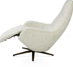 XOOON Arco, relax-fauteuil - 1 motor - verstelbare hoofdsteun - stof Luton - inclusief accu - Groen^ Relaxfauteuils|Draaifauteuils