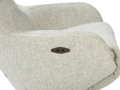 XOOON Arco, relaxfauteuil - 1-motor - verstelbare hoofdsteun - inclusief accu^ Stoffen Fauteuils|Draaifauteuils