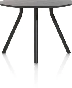 XOOON ARVADA bartafel 125 cm - rond - centrale poot kort - marmerlook^ Bartafels|Tafelconfigurator