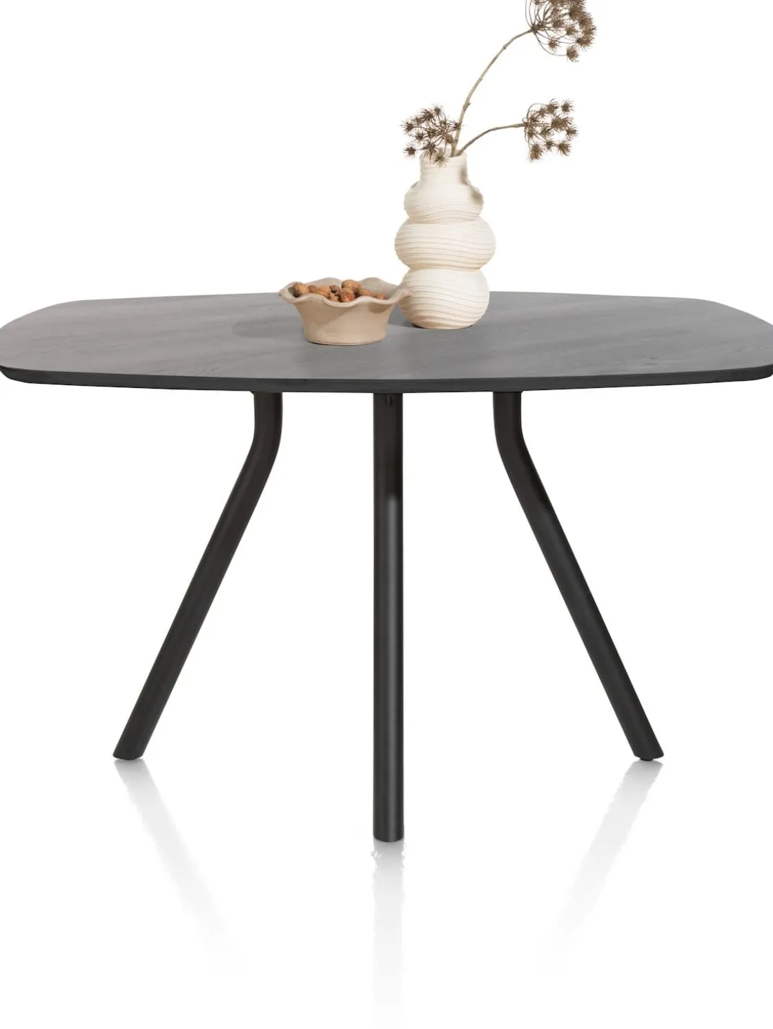 XOOON ARVADA bartafel 160 x 100 cm - ovaal - marmerlook^ Bartafels|Tafelconfigurator