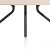 XOOON Arvada ellipsvormige eiken eettafel met metalen poot 250x110cm^ Tafelconfigurator|Eettafels