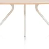 XOOON ARVADA tafel 160 x 100 cm - ovaal - centrale poot Nebbia^ Tafelconfigurator|Eettafels