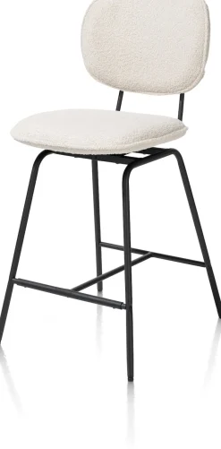 XOOON barstoel - zwart frame (ROB) - draaibaar -^ Barkrukken En Barstoelen