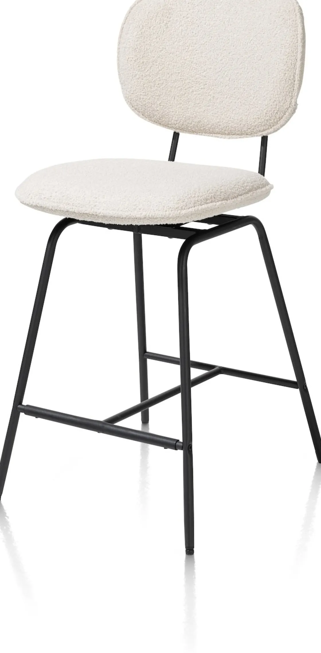 XOOON barstoel - zwart frame (ROB) - draaibaar -^ Barkrukken En Barstoelen