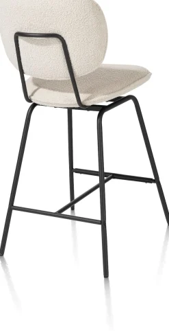 XOOON barstoel - zwart frame (ROB) - draaibaar -^ Barkrukken En Barstoelen