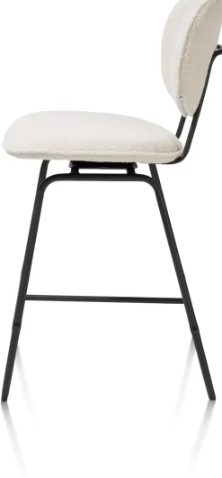 XOOON barstoel - zwart frame (ROB) - draaibaar -^ Barkrukken En Barstoelen