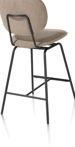 XOOON barstoel - zwart frame (ROB) - draaibaar -^ Barkrukken En Barstoelen