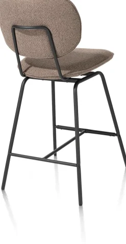 XOOON barstoel - zwart frame (ROB) - draaibaar -^ Barkrukken En Barstoelen