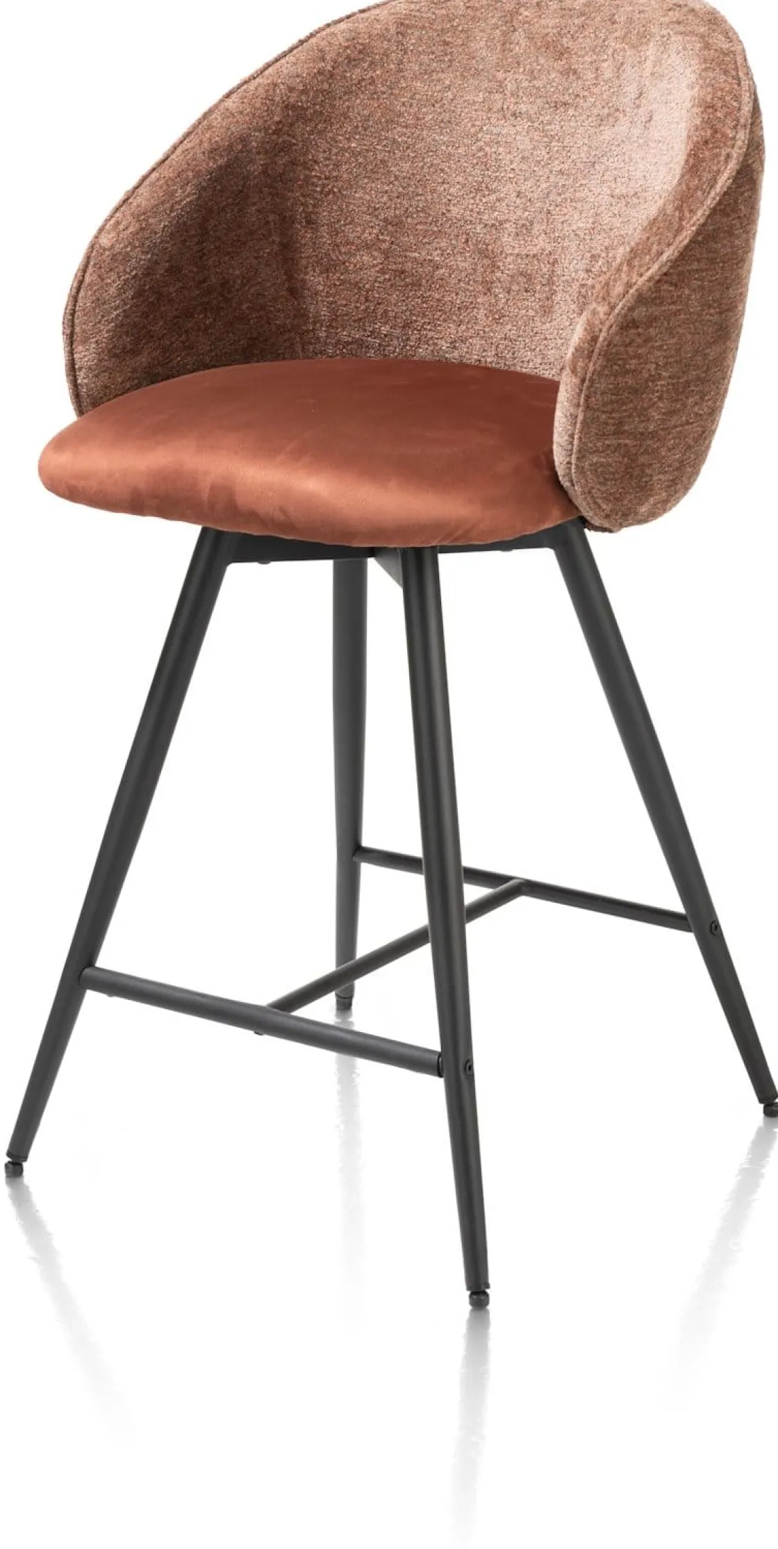 XOOON barstoel 4-poots (ROB frame draaibaar) -^ Barkrukken En Barstoelen