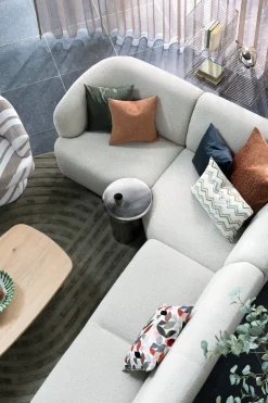 XOOON BeautiQ - Chic kussen 60x60cm in de kleur Koper - COCOmaison^ Woonaccessoires