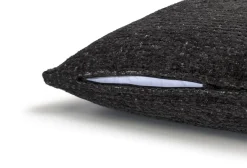 XOOON BeautiQ - Chic kussen 60x60cm in de kleur Antraciet^ Woonaccessoires