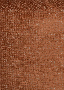 XOOON BeautiQ - Chic poef - rond 80 cm in de kleur Koper - COCOmaison^ Poef/Hockers|Woonaccessoires