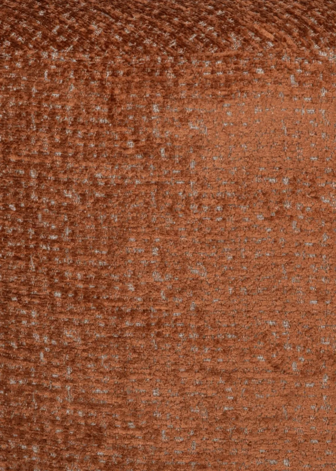 XOOON BeautiQ - Chic poef - rond 80 cm in de kleur Koper - COCOmaison^ Poef/Hockers|Woonaccessoires