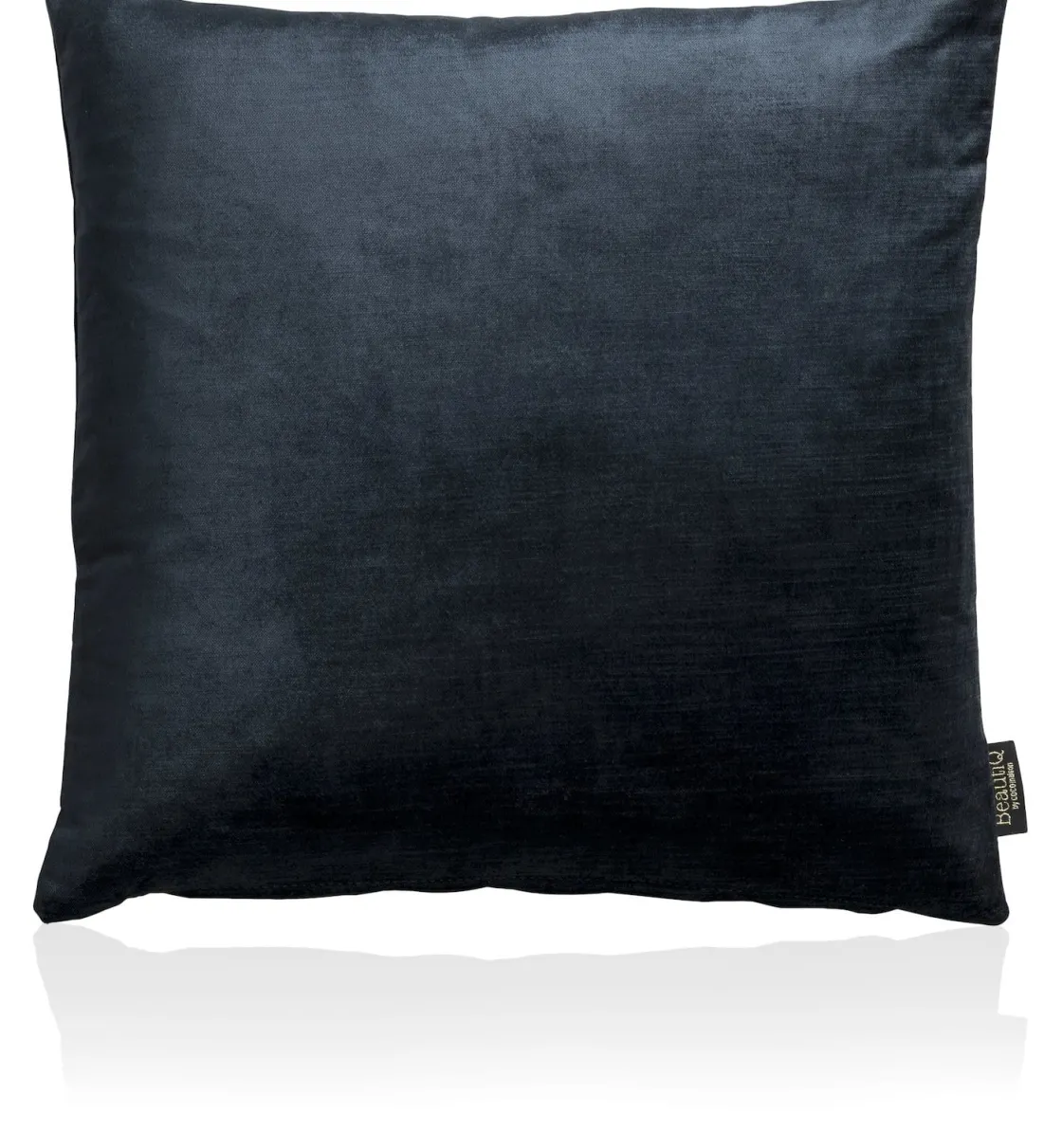 XOOON BeautiQ - Class kussen 45x45cm in de kleur Antraciet^ Woonaccessoires
