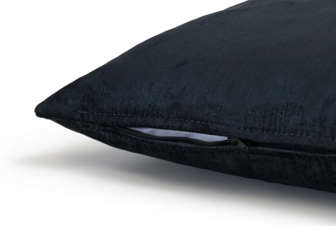 XOOON BeautiQ - Class kussen 45x45cm in de kleur Antraciet^ Woonaccessoires