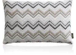 XOOON BeautiQ - Lush kussen 40x60cm in de kleur Antraciet^ Woonaccessoires