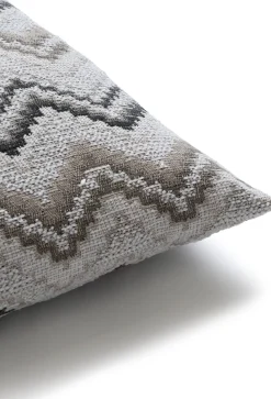 XOOON BeautiQ - Lush kussen 40x60cm in de kleur Antraciet^ Woonaccessoires
