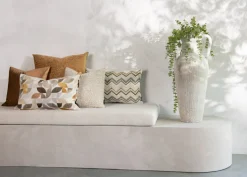 XOOON BeautiQ - Upper kussen 45x45cm in de kleur Crème - COCOmaison^ Woonaccessoires