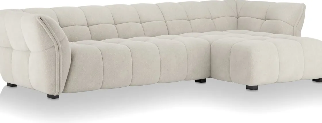 XOOON Bellagio, 2,5 zits arm links - longchair rechts^ Bellagio