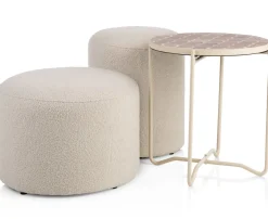 XOOON Bento bijzettafel H45cm in de kleur Roze - COCOmaison^ Woonaccessoires|Bijzettafels