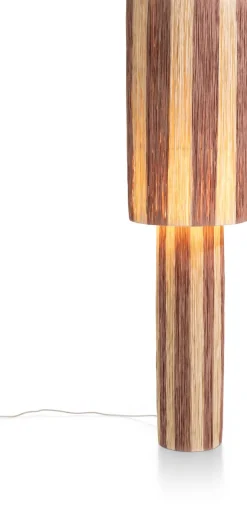 XOOON Billie vloerlamp 1*E27 in kleur Bruin shop je bij COCOmaison^ Vloerlampen