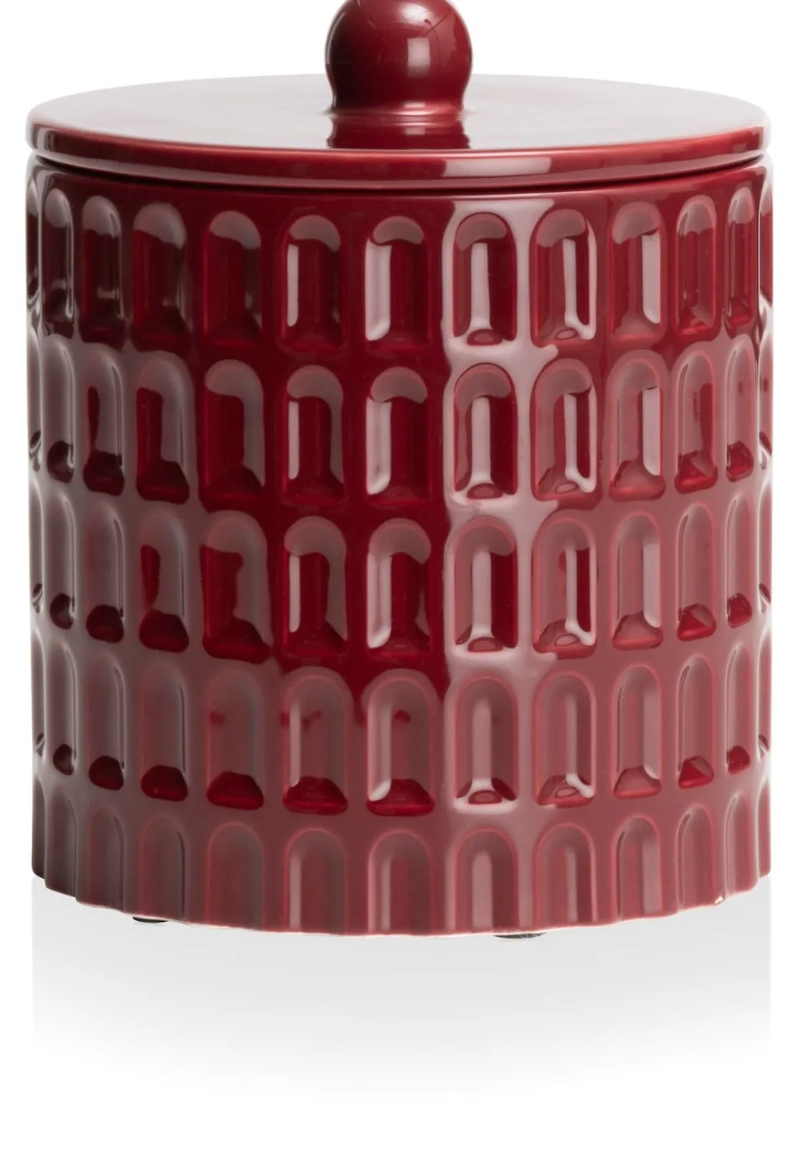 XOOON Bisko pot (H16.5cm) in de kleur rod - COCOmaison^ Woonaccessoires