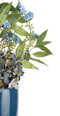 XOOON Blossom Spray H91cm kunstbloem in de kleur Blauw - COCOmaison^ Woonaccessoires