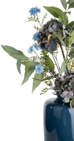 XOOON Blossom Spray H91cm kunstbloem in de kleur Blauw - COCOmaison^ Woonaccessoires