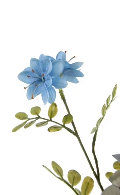 XOOON Blossom Spray H91cm kunstbloem in de kleur Blauw - COCOmaison^ Woonaccessoires