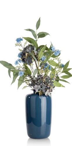 XOOON Blossom Spray H91cm kunstbloem in de kleur Blauw - COCOmaison^ Woonaccessoires