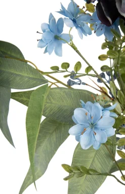 XOOON Blossom Spray H91cm kunstbloem in de kleur Blauw - COCOmaison^ Woonaccessoires