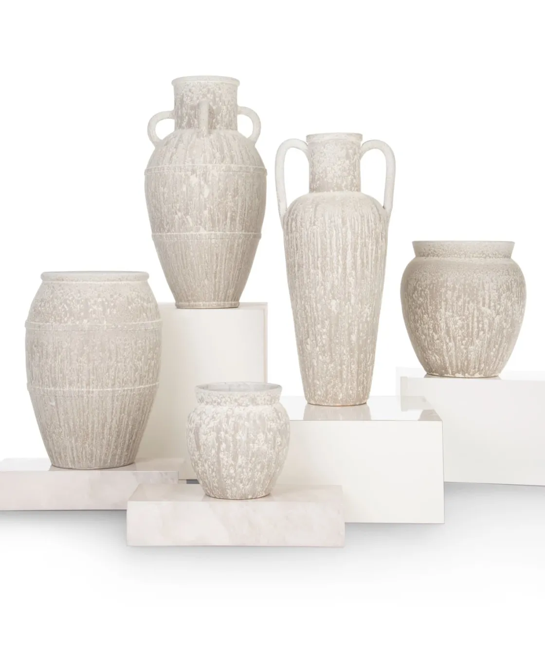 XOOON Braga pot H25cm in de kleur Beige - COCOmaison^ Woonaccessoires