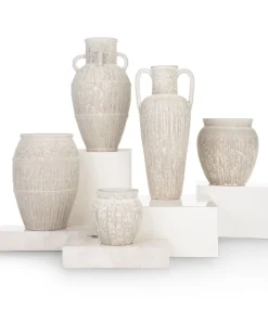 XOOON Braga pot H40cm in de kleur Beige - COCOmaison^ Woonaccessoires