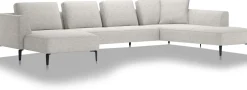 XOOON Brampton, Longchair links - 2,5 zits zonder armen - ottomane rechts^ Brampton