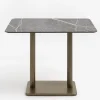 XOOON Brest bartafel marble light grey (120x75cm) in kleur Goud^ Woonaccessoires|Bartafels