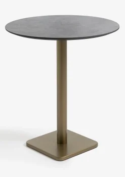 XOOON Brest bartafel stone (D80cm) in kleur Goud van COCOmaison^ Woonaccessoires|Bartafels